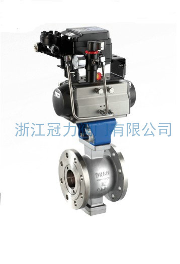 V型球閥：零部件少，使用操作方便！