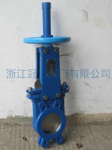 手動刀閘閥操作輕便靈活,很方便的哦！